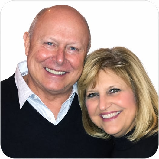 Mike Strakal and his wife posing together.
