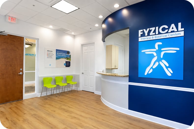 interior of a Fyzical Franchise office